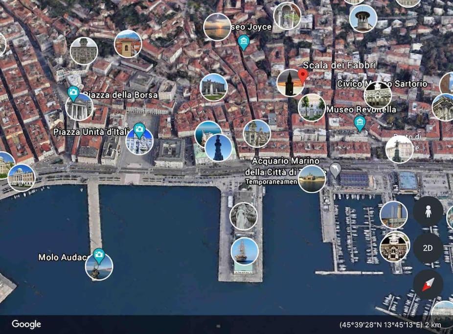 Scala Dei Fabbri Cozy Home Trieste Bagian luar foto